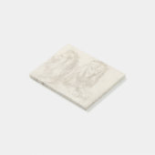 Twee leeuwen Albrecht Durer Post-it® Notes (Schuin)