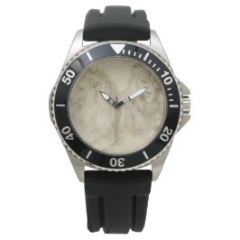 Twee leeuwen (wilde dieren) (Albrecht Durer) Horloge