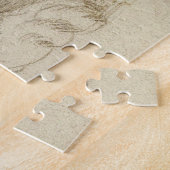 Twee leeuwen (wilde dieren) (Albrecht Durer) Legpuzzel (Zijkant)