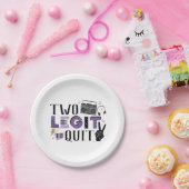 Twee legendes om Borden op het tweede jaardagpapie Papieren Bordje (Feest)