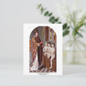 Twee legers van St. Nicholas van David Gerard Briefkaart (Staand voorkant)