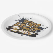 Twee Legit 2-Quit-Borden Papieren Bordje (Gekanteld)