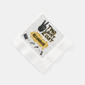 Twee Legit 2 Quit Hip Hop 2e Verjaardag Servet (Hoek)