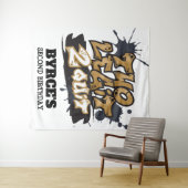 Twee Legit 2 sluit Achtergrond uit Wandkleed (In Situ (horizontaal))