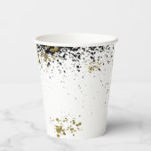 Twee Legit om de Birthday te stoppen Papieren Bekers (Achterkant)