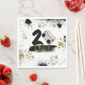 Twee Legit om de Birthday te stoppen Servet (Insitu)