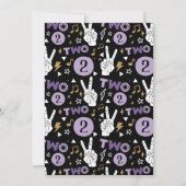 Twee Legit om de Tweede Uitnodiging van de Dag van (Achterkant)