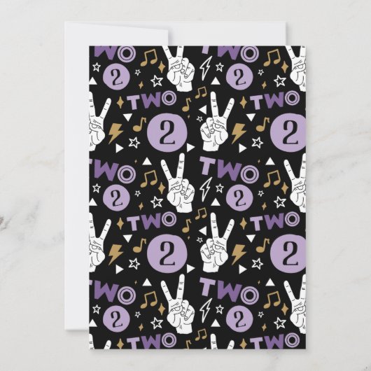 Twee Legit om de Tweede Uitnodiging van de Dag van (Achterkant)