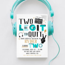 Twee Legit om de Tweede Uitnodiging van de Dag van