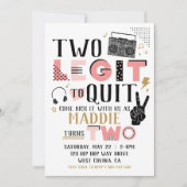 Twee Legit om de Tweede Uitnodiging van de Dag van (Voorkant)