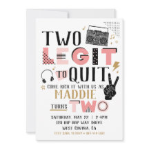 Twee Legit om de Tweede Uitnodiging van de Dag van