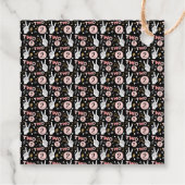 Twee Legit om de tweede verjaardag te beëindigen D Bedankjes Labels (Achterkant)