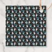 Twee Legit om de tweede verjaardag te beëindigen D Bedankjes Labels (Achterkant)