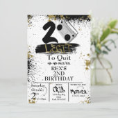 Twee Legit om de Uitnodiging van de Dagen te beëin (Staand voorkant)