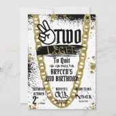 Twee Legit om de Uitnodiging van de Dagen te beëin (Voorkant)