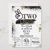 Twee Legit om de Uitnodiging van de Dagen te beëin (Voorkant)