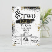 Twee Legit om de Uitnodiging van de Dagen te beëin (Staand voorkant)