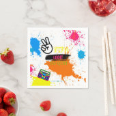 TWEE LEGIT OM TE STOPPEN 2e verjaardag Servet (Insitu)