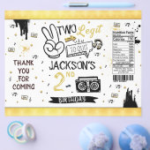 Twee legit om te stoppen met Birthday Chip Bag Lab Flyer (Enkel)