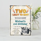 Twee legit om uitnodiging te stoppen (Staand voorkant)