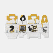 Twee Legit Retro 90's Hip Hop 2e verjaardag Foto Bedankdoosjes (Uitgevouwen)