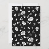 Twee Legit to Quit Flat Dank u kaart (Achterkant)