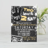 TWEE Legit Verjaardag Kaart (Staand voorkant)