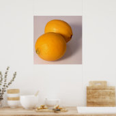 Twee Lemons Poster (Keuken)