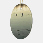 Twee lenzen keramisch ornament (Links)