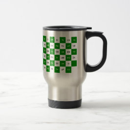 Twee Letter Words Green and white US version Reisbeker