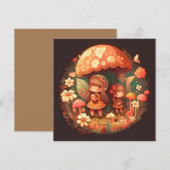 Twee leuke kleine meisjes (Voorkant / Achterkant)