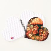 Twee leuke kleine meisjes notitieboek (Binnen)