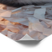 Twee leuke puppies poster afdrukken (Hoek)