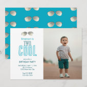 Twee leuke uitnodigingen voor de tweede verjaardag (Voorkant / Achterkant)