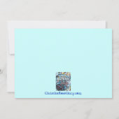 Twee libellen, dank je kaarten (Achterkant)