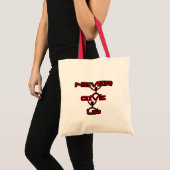 Twee lichamen met brieven tote bag (Voorkant (product))