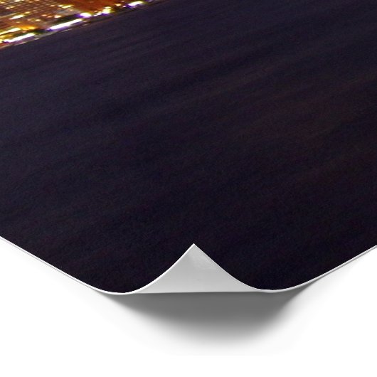 Twee lichtbundels poster (Hoek)