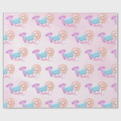 Twee lief cadeaupapier (Vlak)