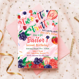 Twee lief | Verjaardag fruitfeest Kaart