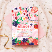 Twee lief | Verjaardag fruitfeest Kaart