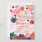 Twee lief | Verjaardag fruitfeest Kaart (Voorkant)