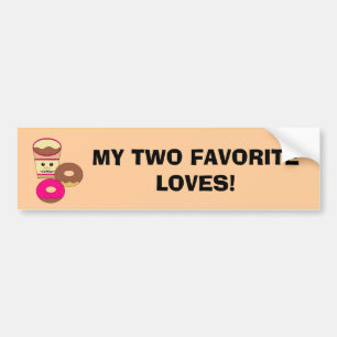 Twee liefdes bumpersticker