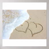 Twee liefhebbende harten poster (Voorkant)