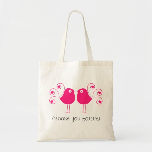 Twee liefhebbers tote bag (Voorkant)