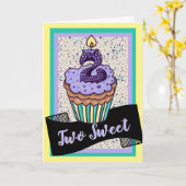 Twee lieve Kaart (Gele Bloem)