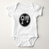 Twee lijnengine romper (Voorkant)