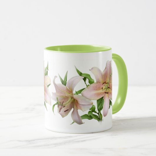 Twee lilies mok (Voorkant rechts)