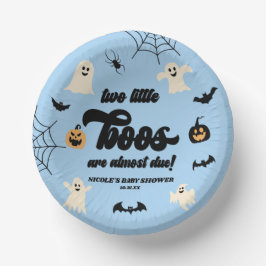 Twee Little Boos Twins Halloween Baby shower Papieren Kommen