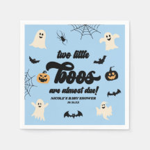 Twee Little Boos Twins Halloween Baby shower