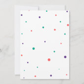 Twee Llamas Chalkboard Birthday Uitnodiging (Achterkant)